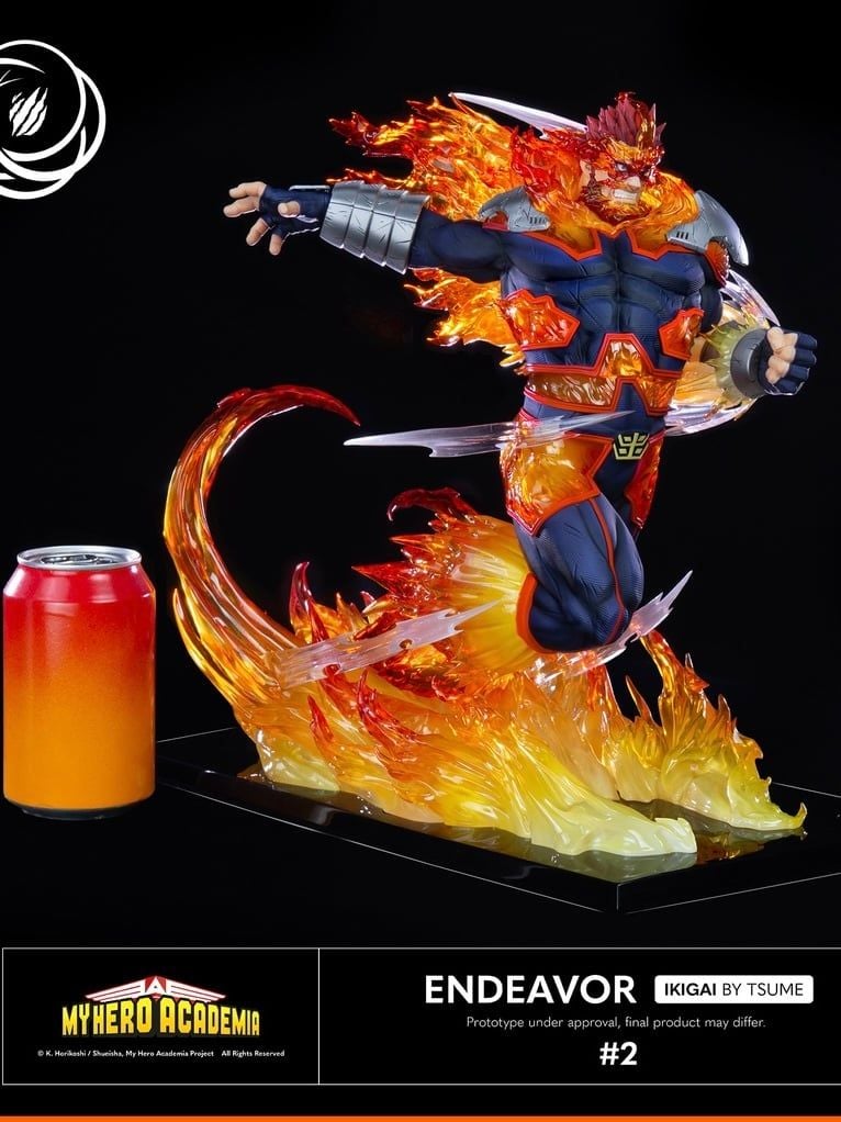 Endeavor Ikigai - My Hero Academia - Tsume Art resin statue Tsume Art Studio anime figure