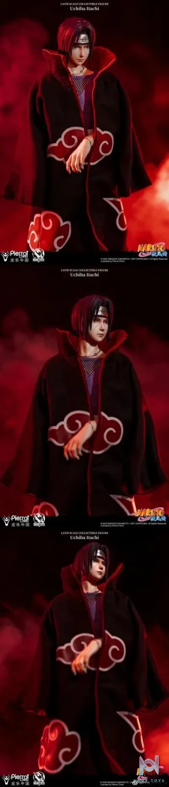 ROCKETTOYS Studio – Naruto Shippuden Uchiha Itachi 1/6 Scale Action Figure ROC-003 (Licensed)