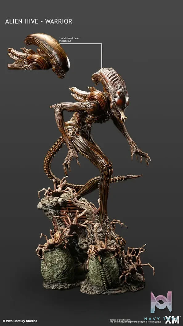 XM Studio – Alien Hive – Warrior Black (Licensed)