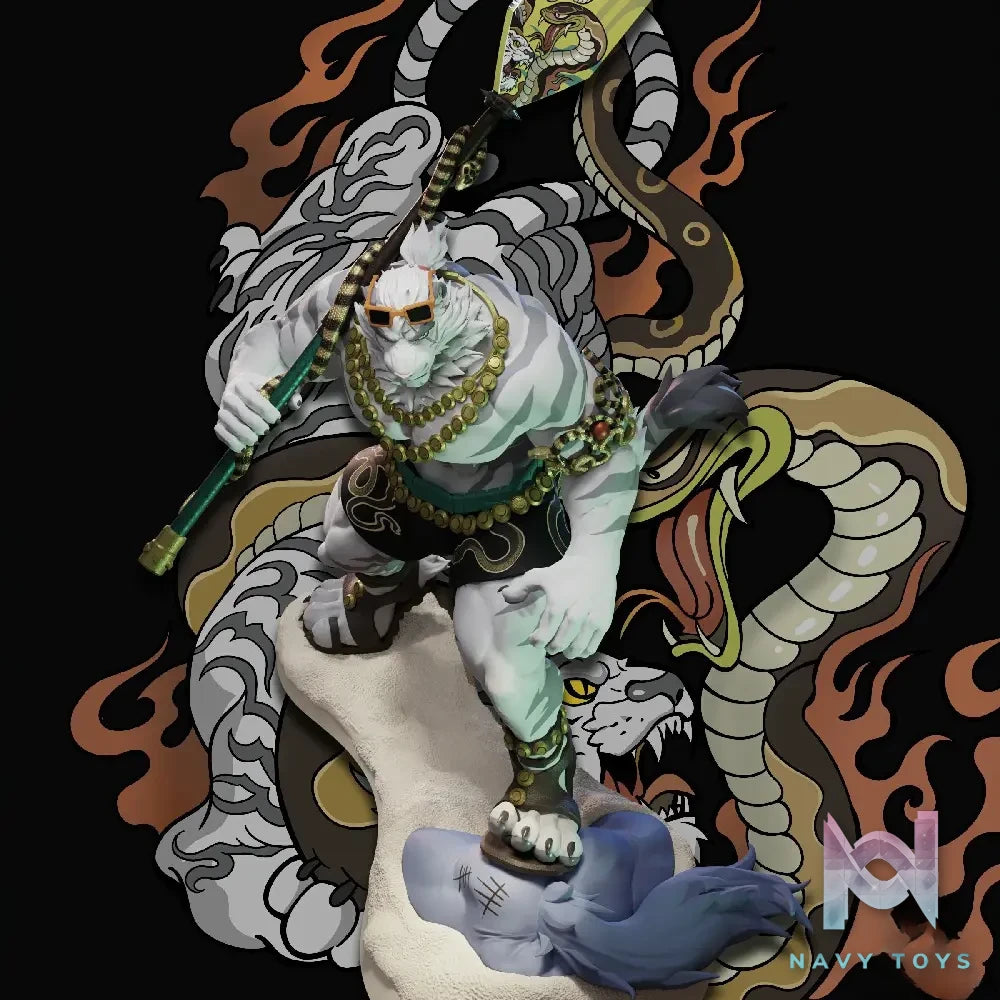 Shibadon Studio – Original White Tiger (Licensed)