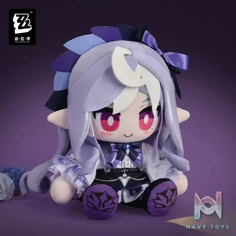 miHoYo – Zenless Zone Zero BiggieAgents Sitting Plush Vivian X Hugo (Licensed)