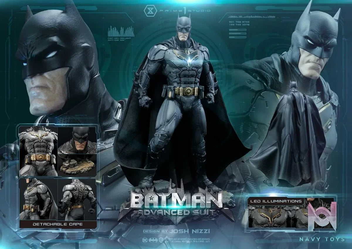 Prime 1 Studio – Ultimate Museum Masterline Justice League (Comics) Batman Advanced Suit Design By Josh Nizzi UMMDC-04(Licensed)