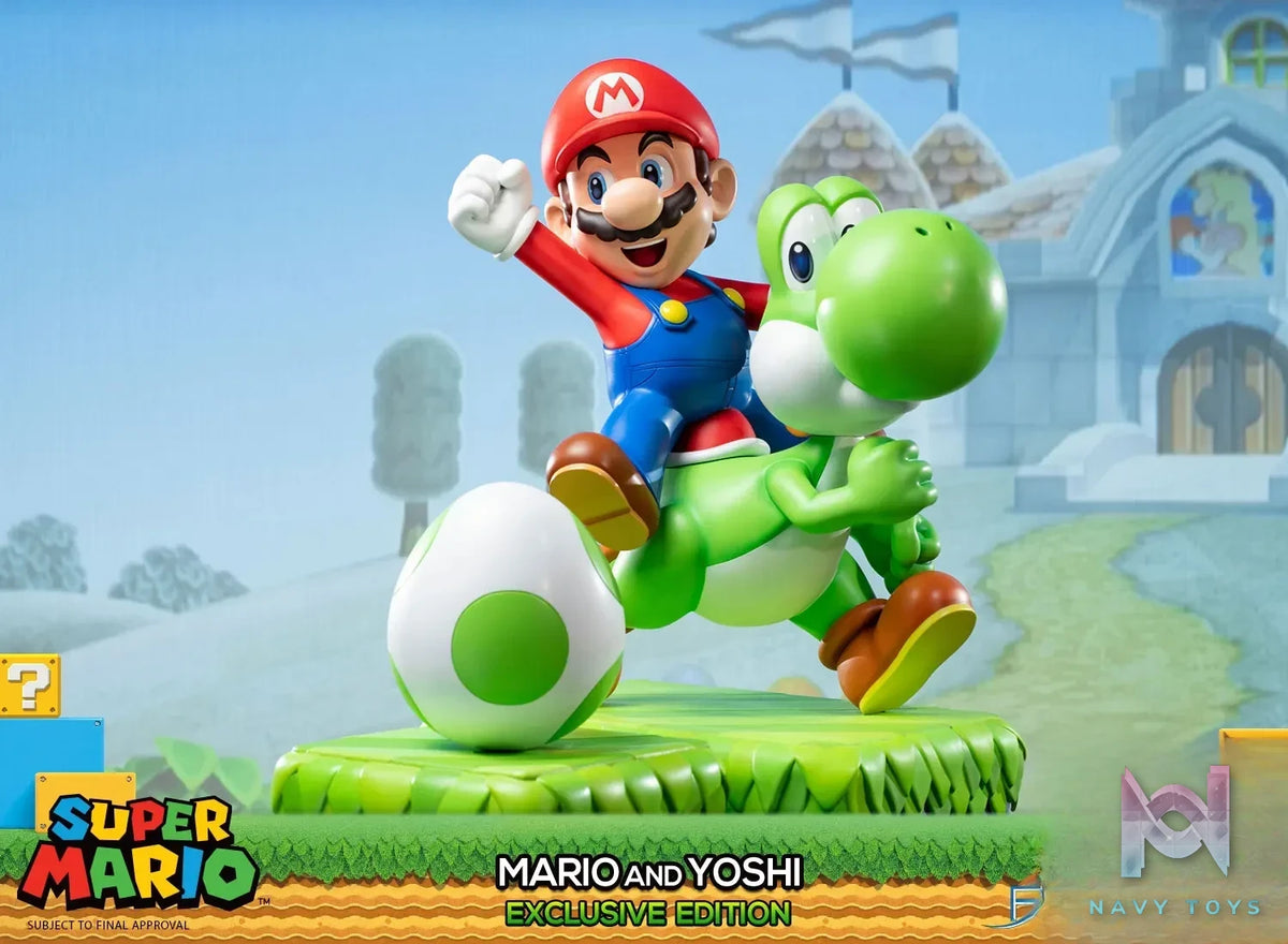 First 4 Figures – Super Mario – Mario and Yoshi SMMAYST SMMAYEX (Licensed)