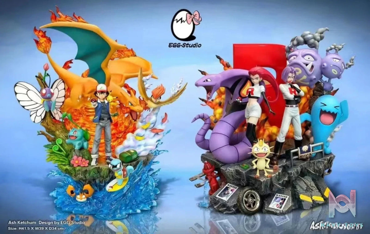 EGG Studio – Pokémon Foursome #1 Ash Family Portrait