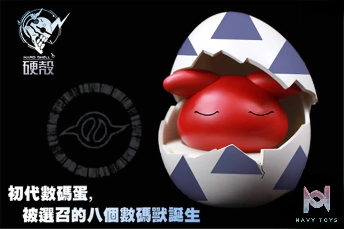 Hard Shell Studio – Digimon 1/1 Botamon Punimon Digimon Egg