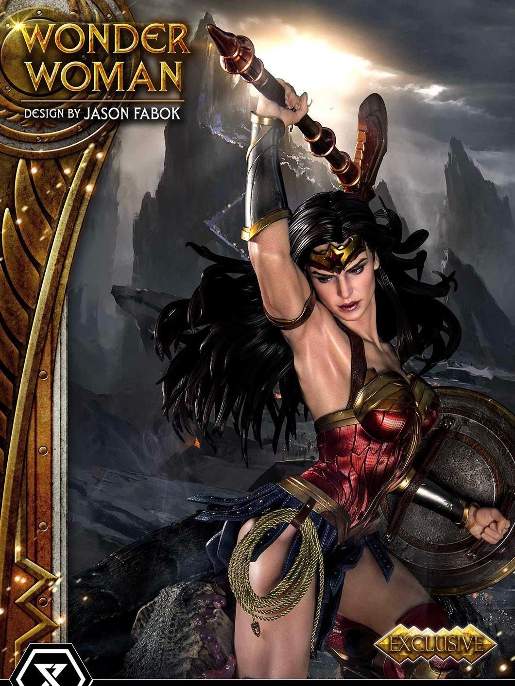 Wonder Woman Versus Hydra - Wonder Woman - Prime 1 Studio (MMDC - 48EXS) resin statue Prime 1 Studio anime figure