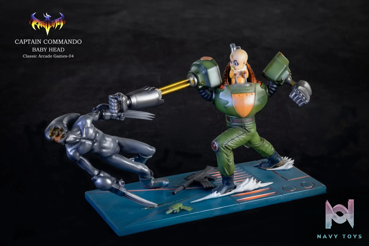 Toys Evolution Studio – Captain Commando #4 BABY HEAD