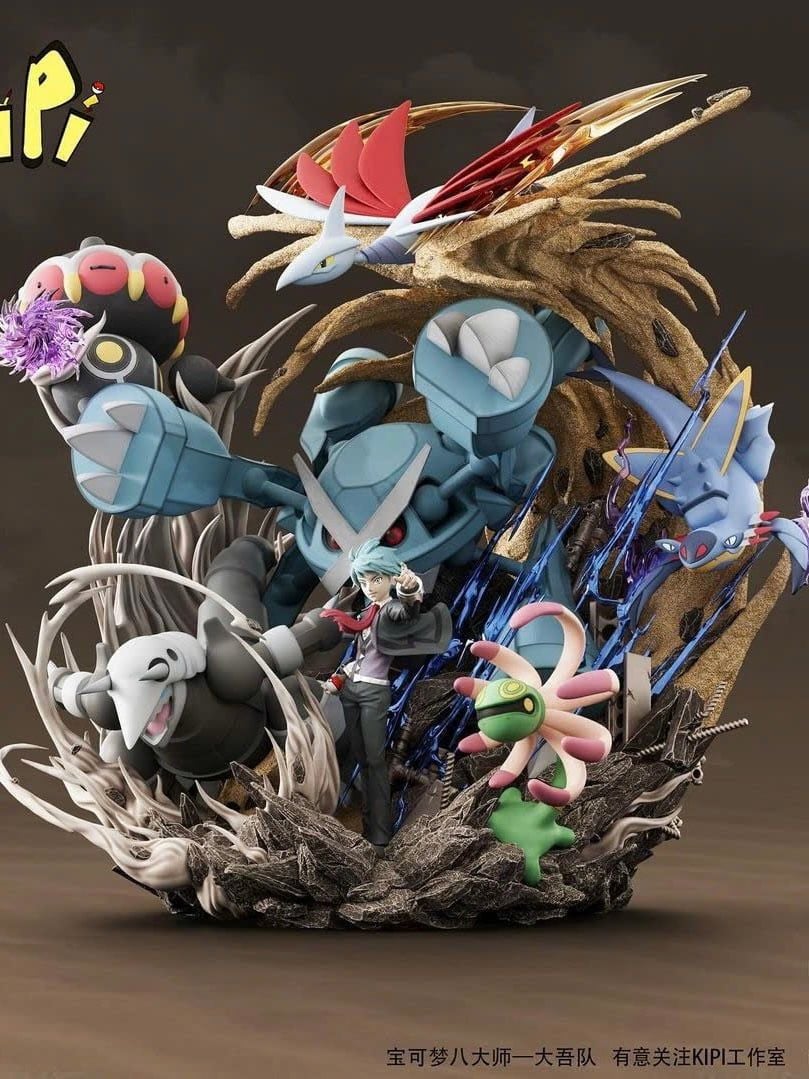 Steven Stone & Metagross - Pokemon - Kipi Studio resin statue Kipi Studio anime figure