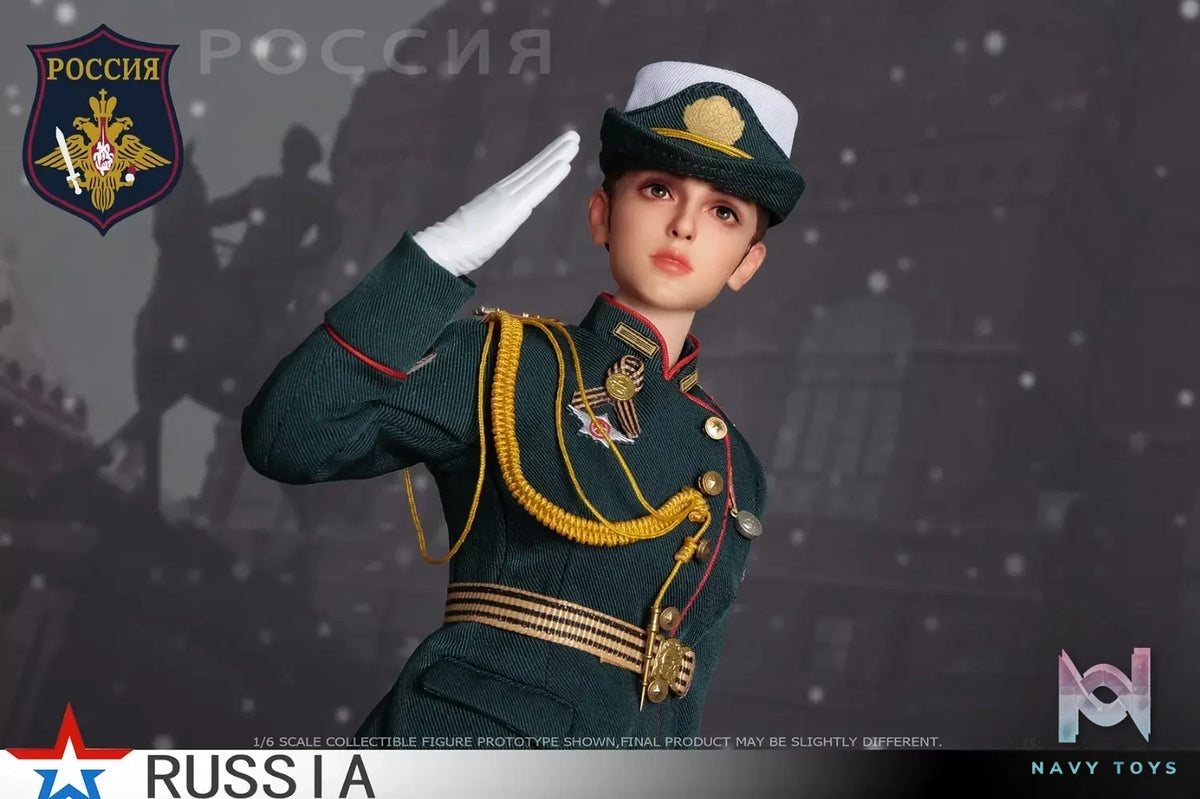 FLAGSET – Original 1/6 Russian Female Soldiers Ministry of Internal Affairs FS-73054A & Ninth Women’s Military Academy FS-73054B & Aerospace Defense Forces FS-73054C (Licensed)