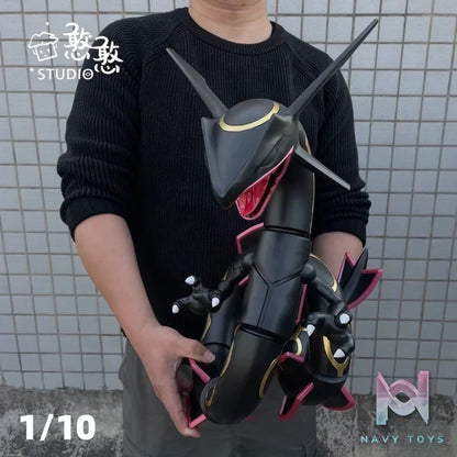 Han Han Studio - Pokémon 1/10 Rayquaza resin statue Navy Toys anime figure