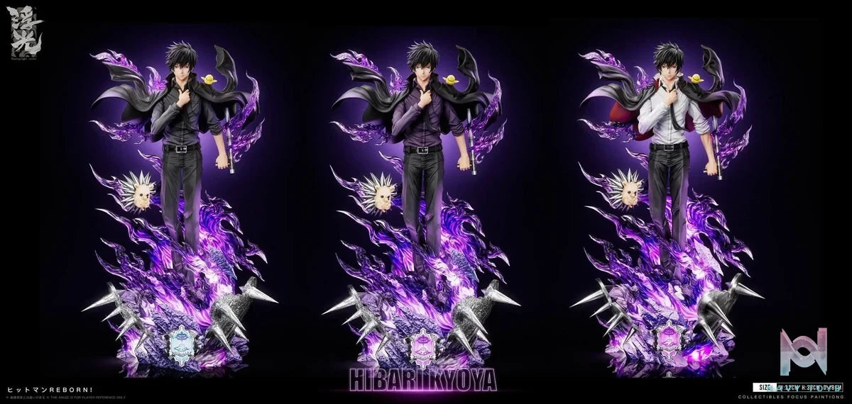Kyoya Hibari resin statue Floating Light Studio anime figure