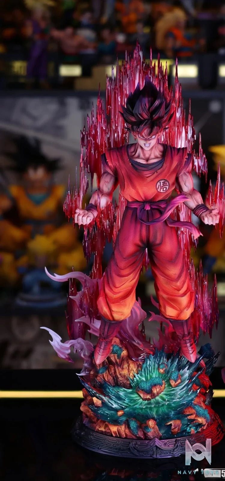 YUN QI Studio – Kaio-ken Goku 1/6 Dragon Ball