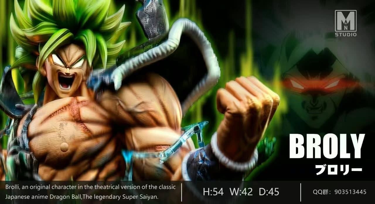 Broly - Dragon Ball - Man Studio resin statue MAN Studio anime figure