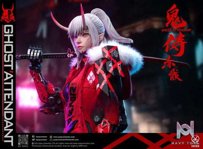 POP COSTUME Studio – GS-002 Ghost Attendant Red Remains 1/6 Action Figure (Licensed)