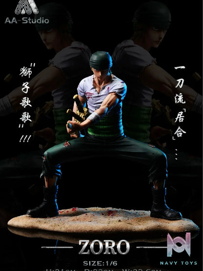 Zoro vs Mihawk - One Piece - AA Studio resin statue AA Studio anime figure
