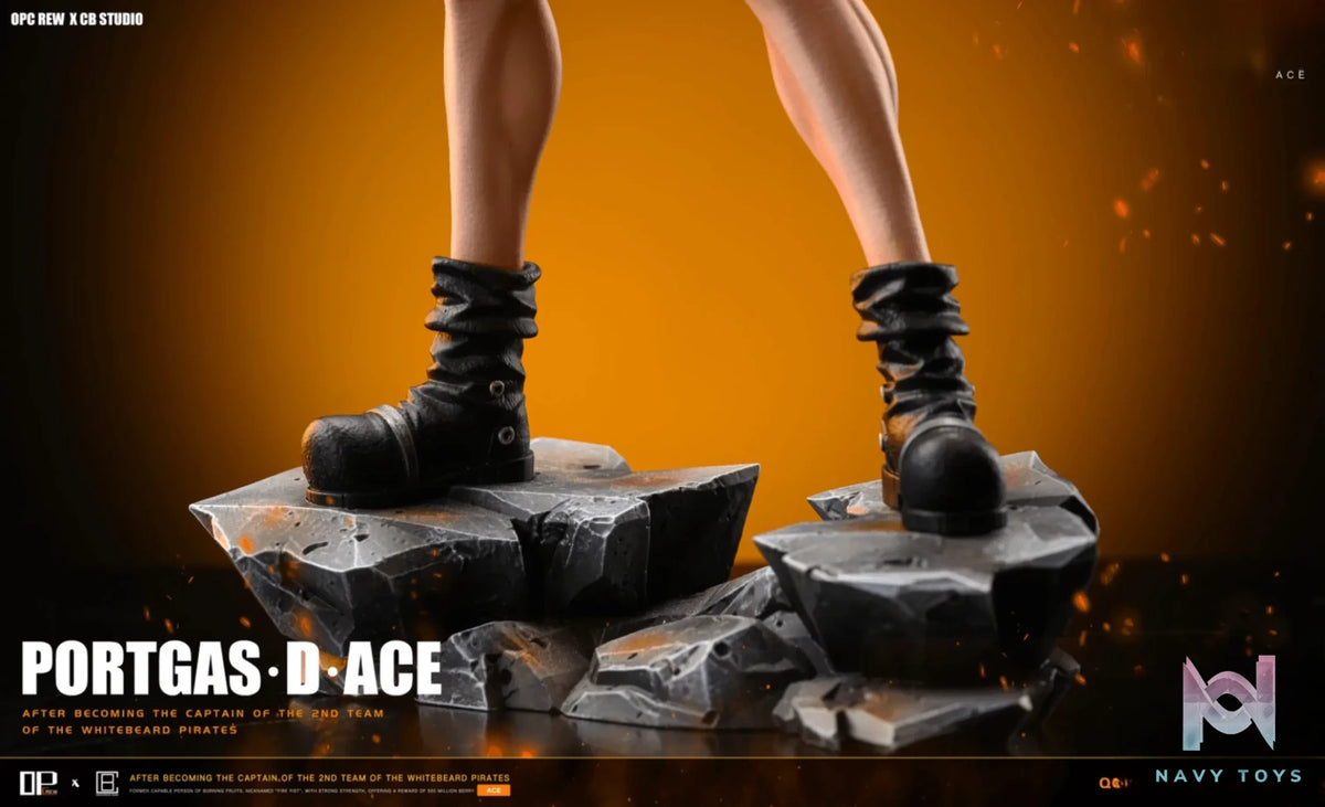 OP-Crew Studio & Cousin Brother Studio – One Piece POP MAX Scale Ace#2 Portgas·D· Ace
