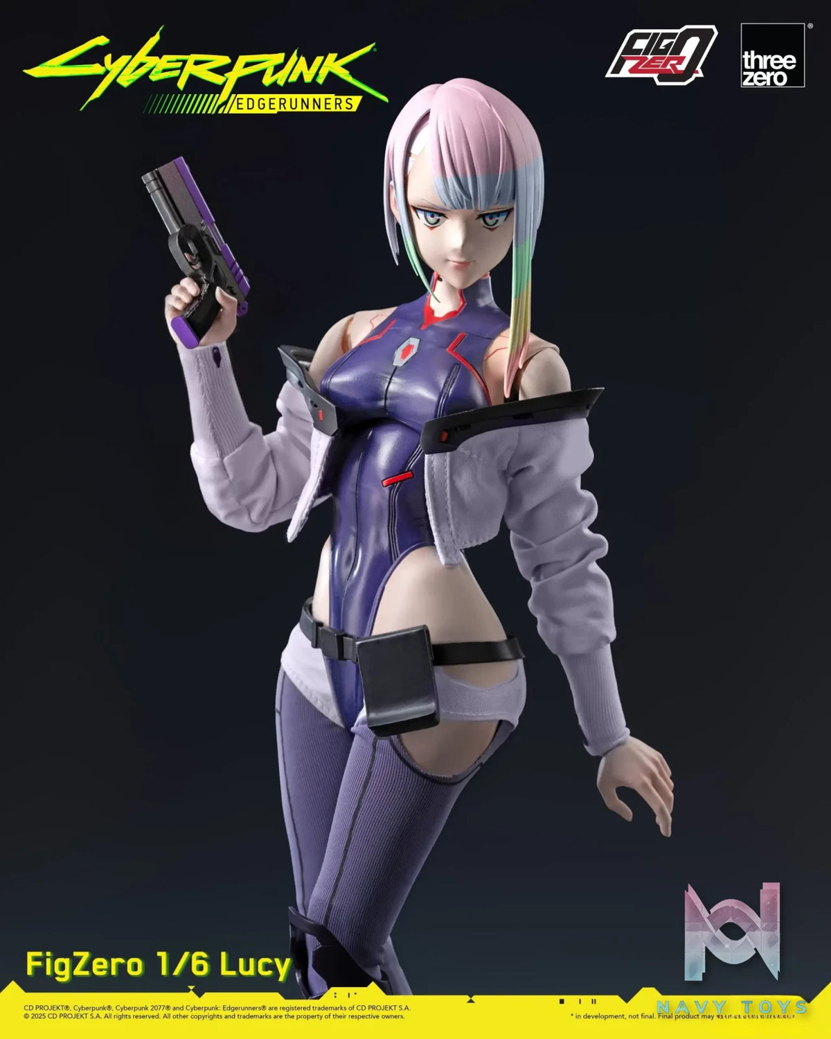 Threezero – Cyberpunk: Edgerunners FigZero 1/6 Lucy 3Z06000W0 (Licensed)