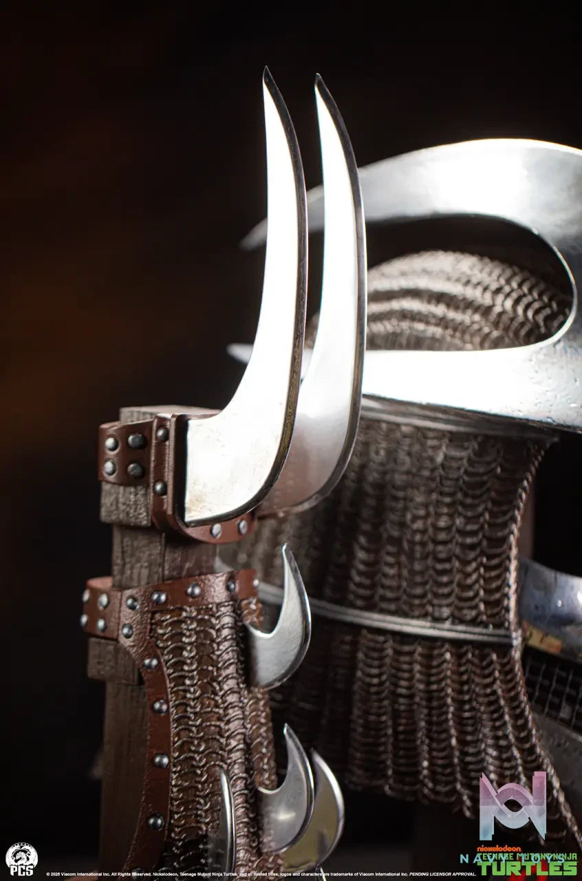 Premium Collectibles studio – Shredder Life-Sized Stainless Steel Armor Set (Licensed)