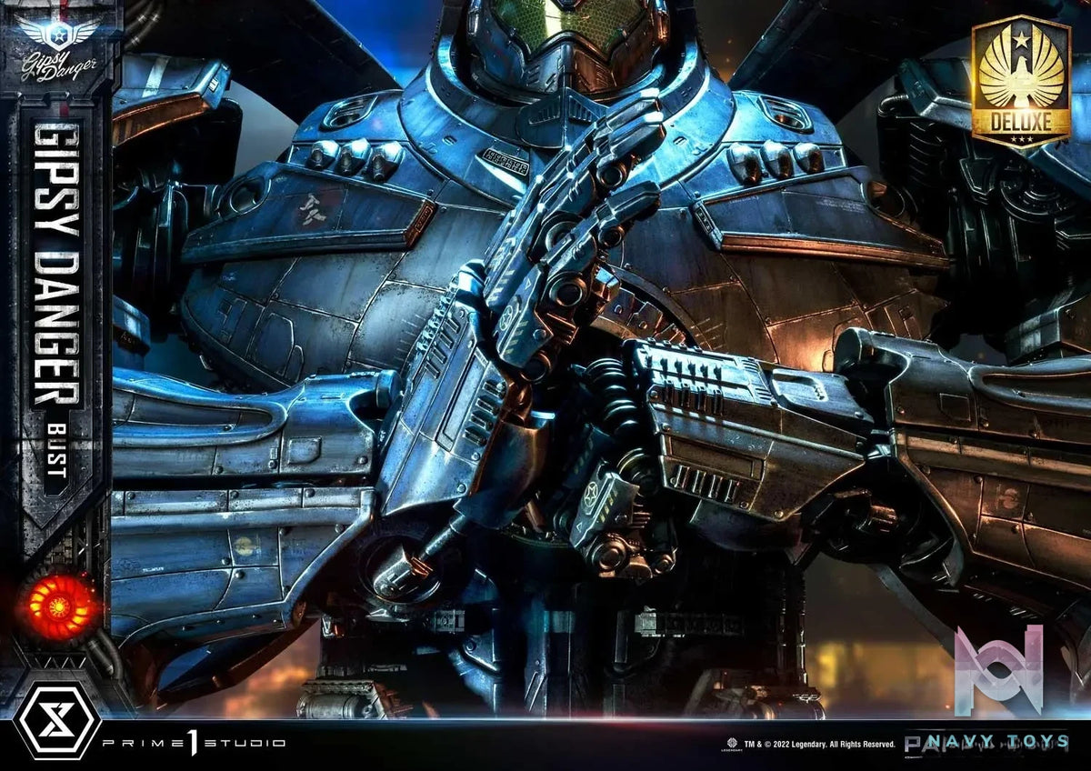 Prime 1 Studio – Life Size Bust Pacific Rim Gipsy Danger LSPACRIM-01 LSPACRIM-01DX (Licensed)