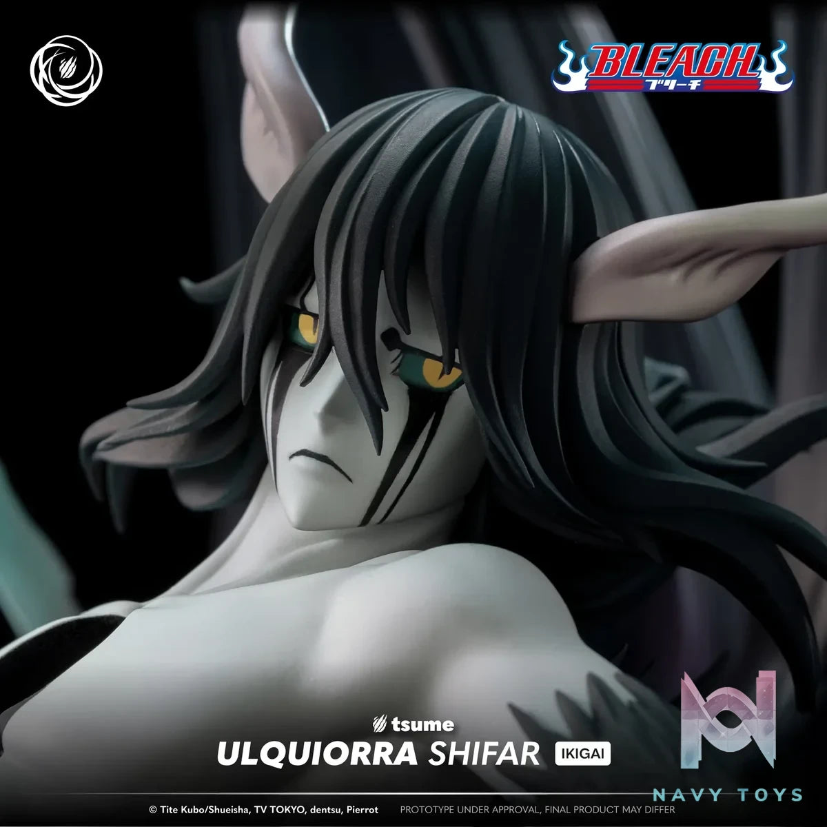 Tsume Studio - Bleach ULQUIORRA SHIFAR IKIGAI (Licensed) resin statue Navy Toys anime figure