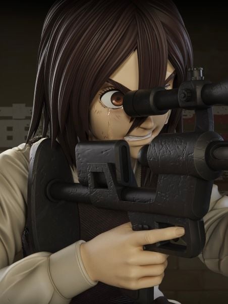 Braun Gabi - Attack on Titan - Sure Studio resin statue Sure Studio anime figure