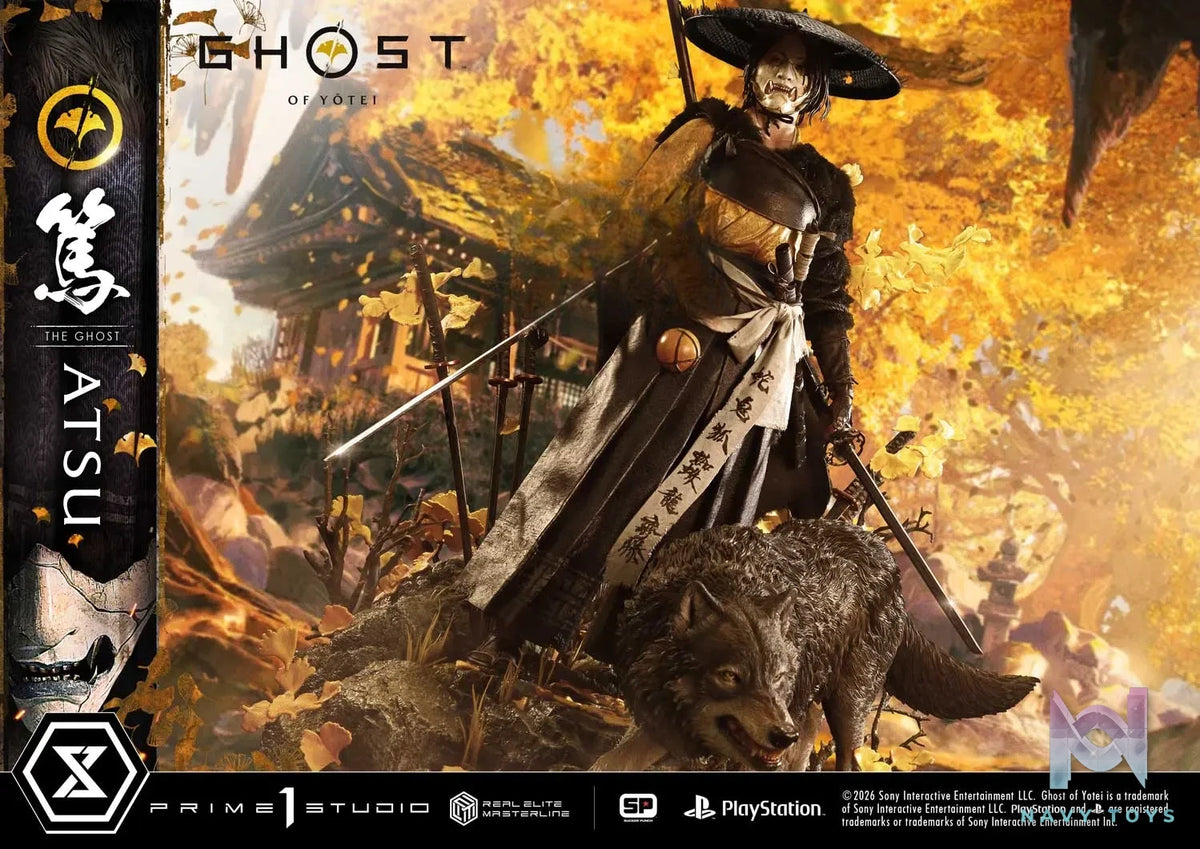 Prime 1 Studio – Real Elite Masterline Ghost of Yotei Atsu 1/4 Statue REMGHOY-01 REMGHOY-01DX REMGHOY-01DXS (Licensed)