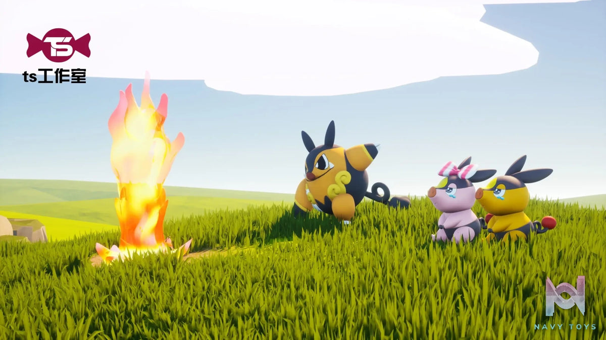 Ts Studio – Pokemon Tepig evolutionary group