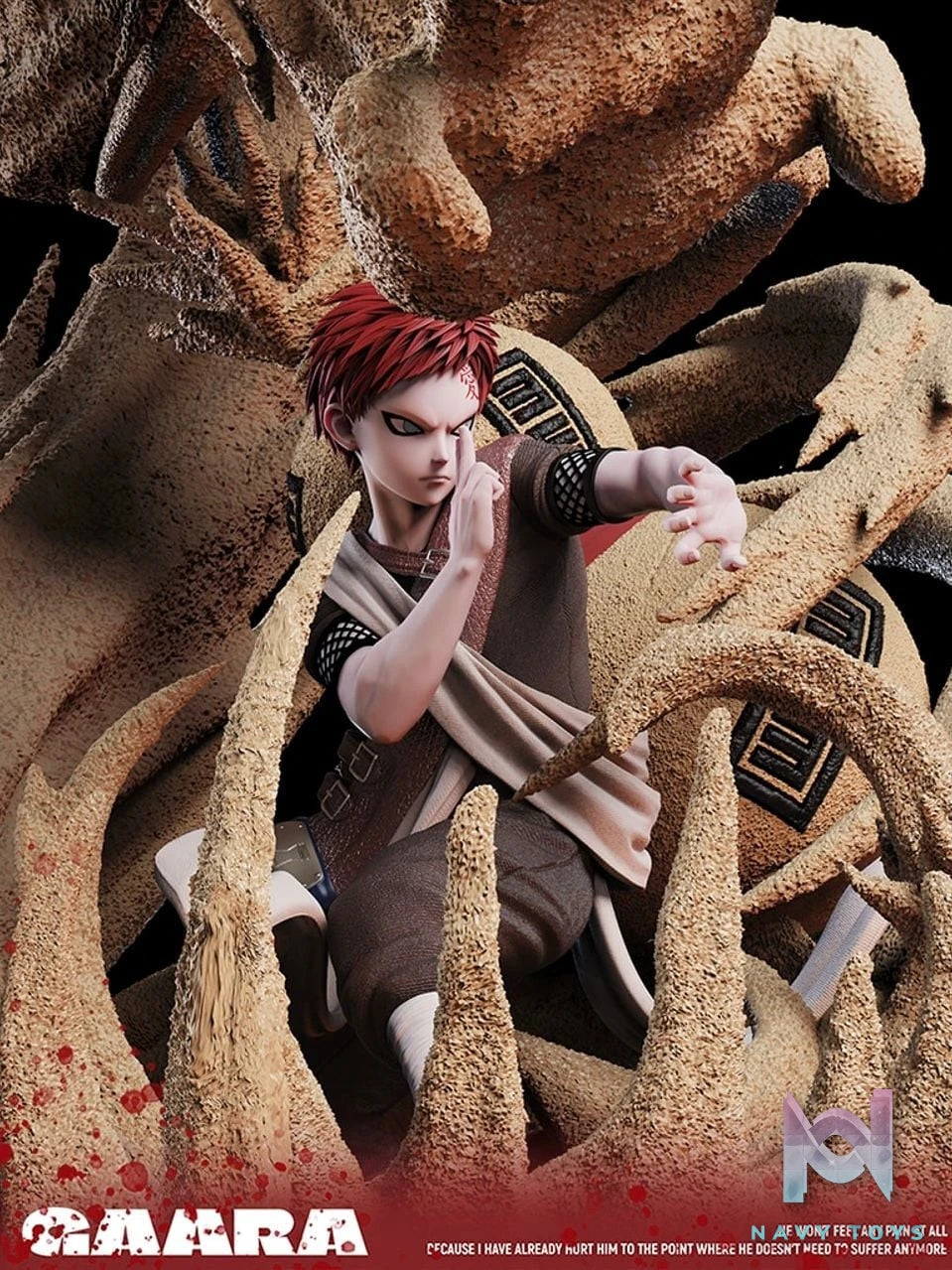 Gaara - Naruto - DCBB Studio resin statue DCBB Studio anime figure