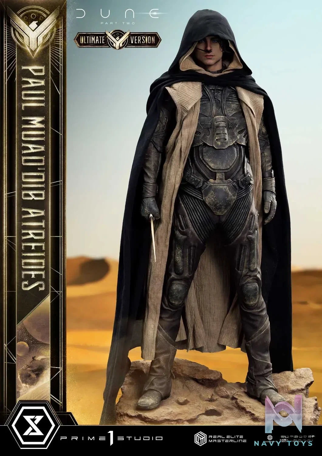 Prime 1 Studio – Real Elite Masterline Dune: Part Two (Film) Paul Atreides REMDUNE2-01 REMDUNE2-01UT REMDUNE2-01UTS (Licensed)