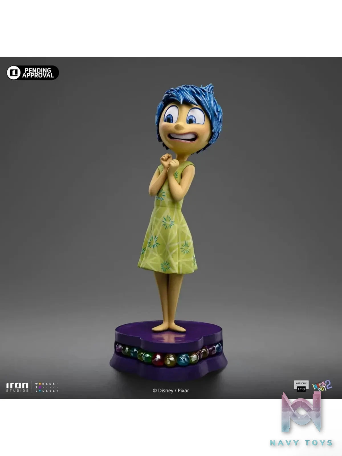 Iron Studio – Inside Out 2 Joy DSNEY112724-10 & Anxiety DSNEY112824-10 (Licensed)