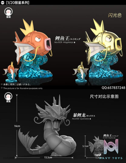 WangWang Studio – Pokémon Gyarados Evolution Set