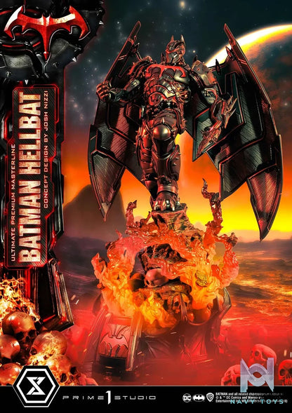 Prime 1 Studio – Ultimate Premium Masterline Batman (Comics) Batman Hellbat Concept Design by Josh Nizzi UPMDC-06 UPMDC-06DX UPMDC-06DXS (Licensed)