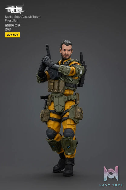 JOYTOY – Stellar Scar Assault Team Gravelgold & Darksilicon & Titanite & Firesulfur & Ghostmanganese JT01871 JT01888 JT01895 JT01901 JT01918 (Licensed)