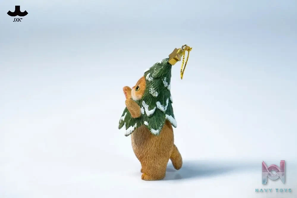 JXK – Christmas Tree Cat JXK325-1A/B/C/D JXK325-2A/B/C/D (Licensed)