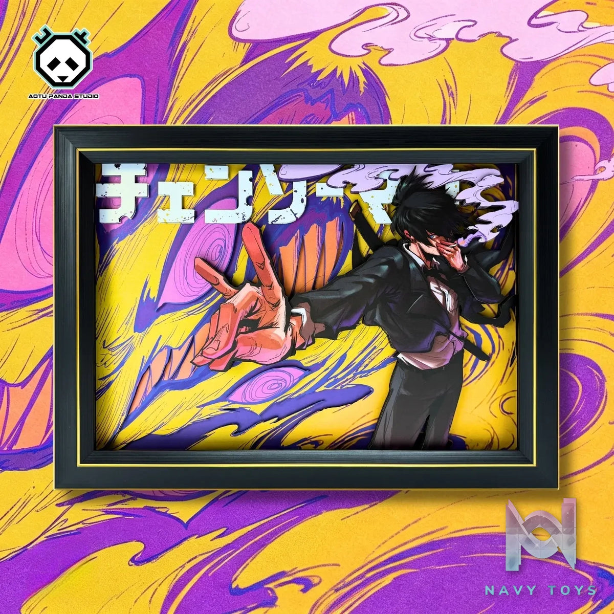 Aotupanda Studio – Aki Hayakawa Anime Paper Art 3D Decorative Painting ********​****