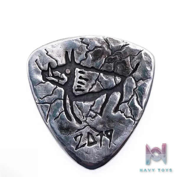 Raven Studio (silver jewelry) – Original Design Year of the Pig Limited Edition Guitar Pick Pendant Original