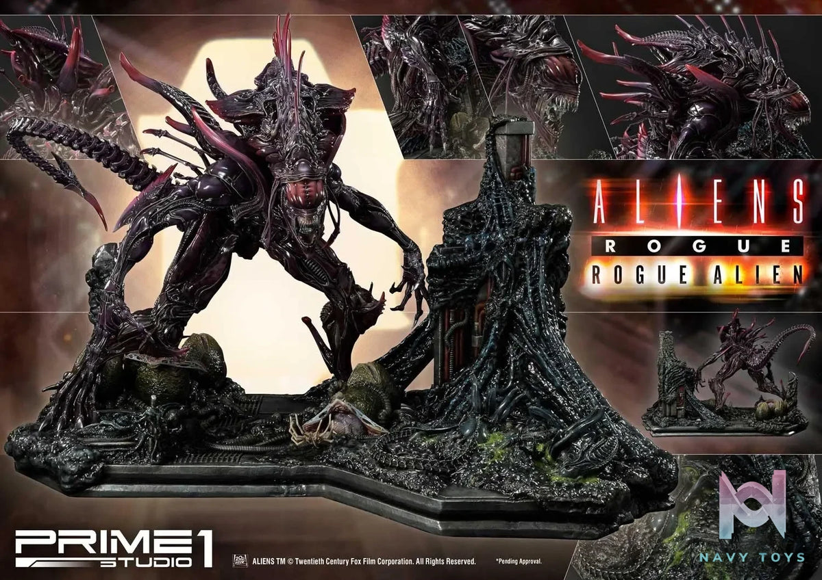 Prime 1 Studio – Premium Masterline Aliens (Comics) Rogue Alien ‘Battle Diorama’ PMDHAL-04 PMDHAL-04EX(Licensed)