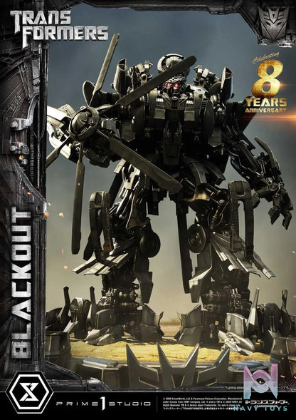 BLACKOUT (TRANSFORMERS) (Liên hệ ) resin statue prime 1 studio anime figure