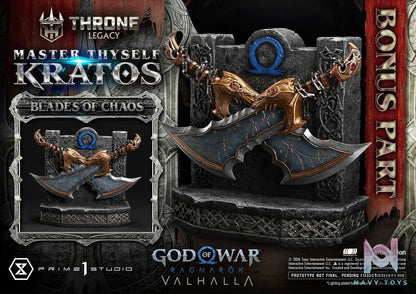 Prime 1 Studio – God of War: Ragnarok Master Thyself Kratos 1/3 Scale Statue TLCGOW-01 TLCGOW-01S (Licensed)
