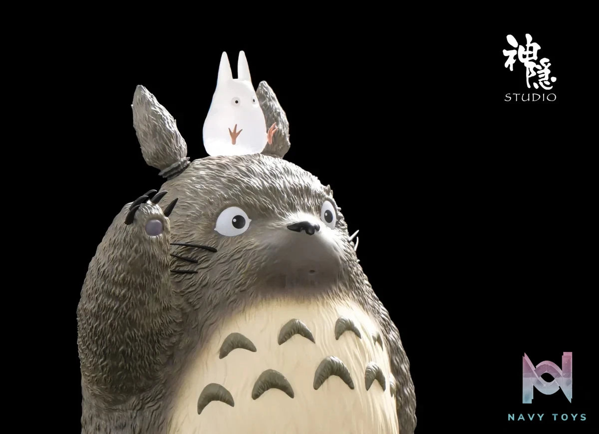 Shen Yin Studio - Totoro Waving Its Paw - My Neighbor Totoro resin statue Navy Toys anime figure