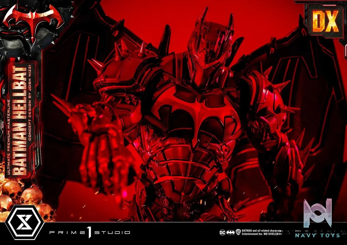Prime 1 Studio – Ultimate Premium Masterline Batman (Comics) Batman Hellbat Concept Design by Josh Nizzi UPMDC-06 UPMDC-06DX UPMDC-06DXS (Licensed)