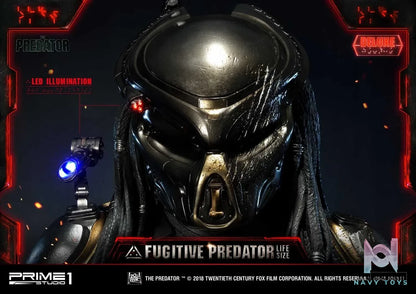 Prime 1 Studio – Life Size Bust The Predator (Film) Fugitive Predator LSTPR-01 LSTPR-01DX (Licensed)