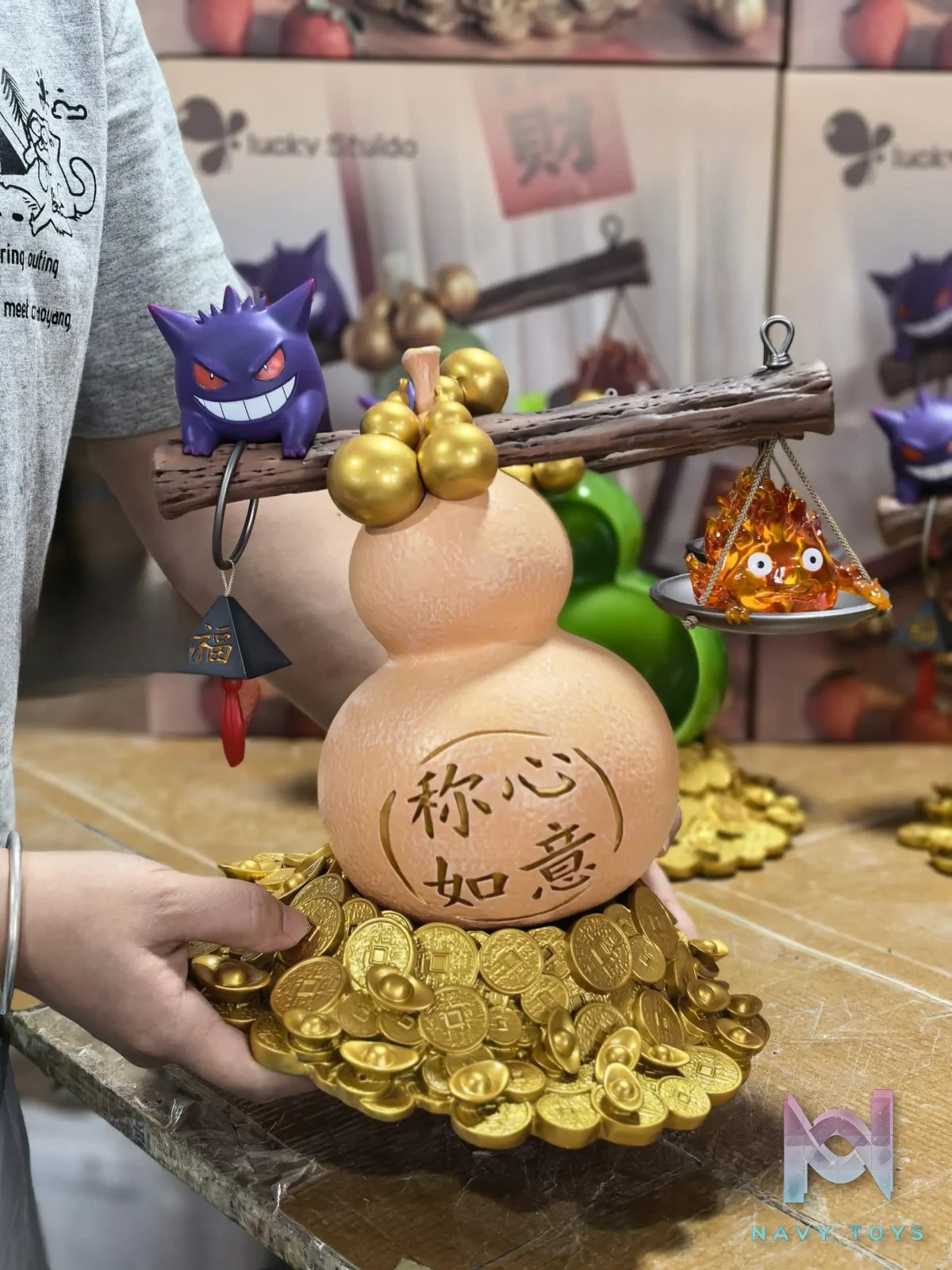 Lucky Studio – Fortune Series: Ghost Fire Wealth Pokémon