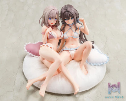 HAKOIRI MUSUME – Hoshimiya Amane & Shimizu Yui illustration by karory (KAROMIX) 1/6 Complete Figure (Licensed)