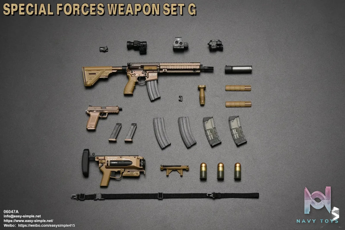 Easy Simple – Special Forces Weapon Set G (Licensed)