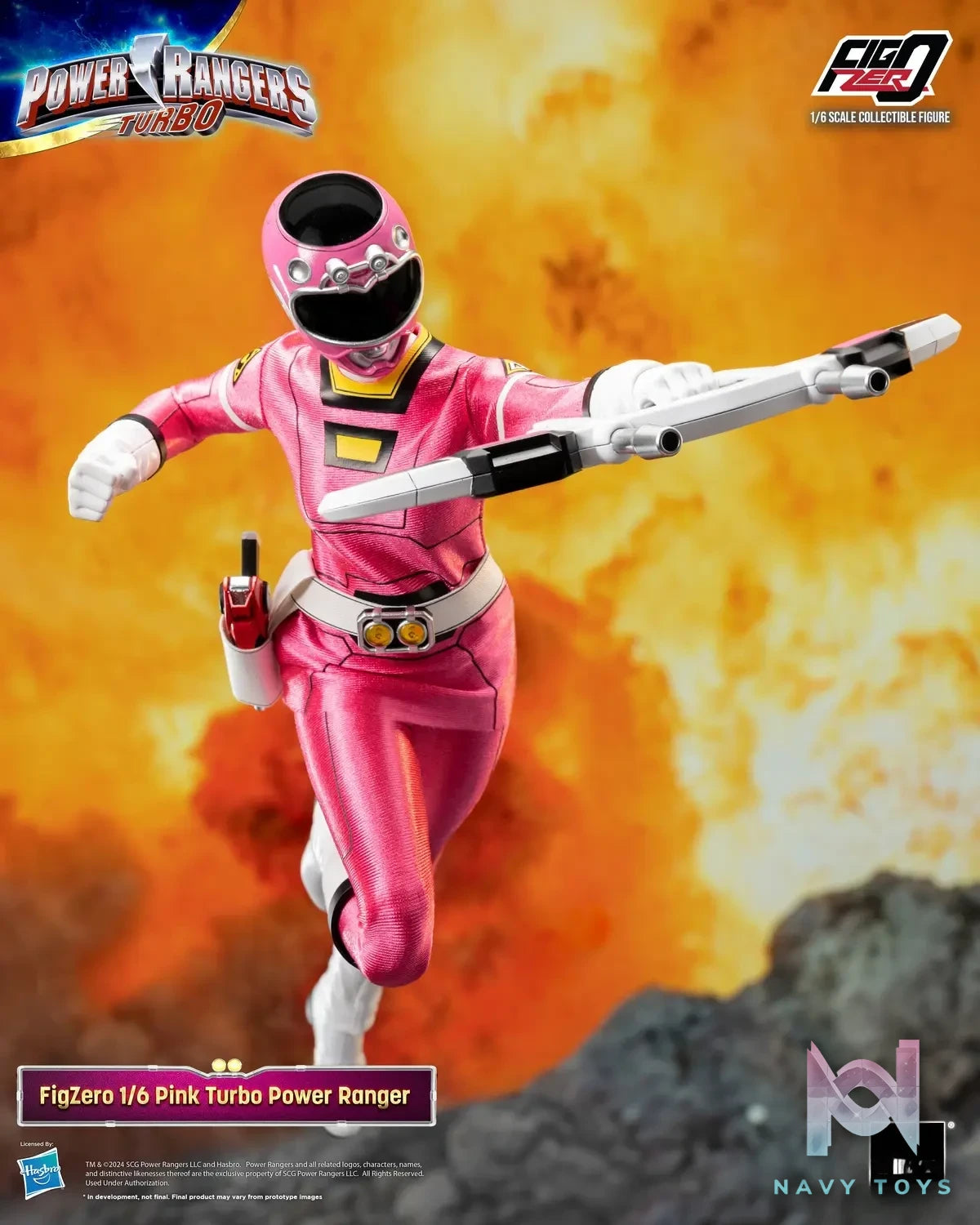 Threezero – Super Hero 1/6 Mighty Morphin Power Rangers Set 3Z08180W0 (Licensed)