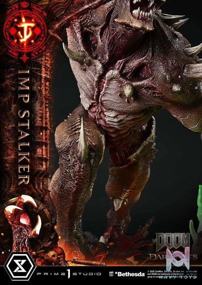 Prime 1 Studio – Ultimate Premium Masterline DOOM: The Dark Ages Imp Stalker UPMDOOM-02 UPMDOOM-02S (Licensed)