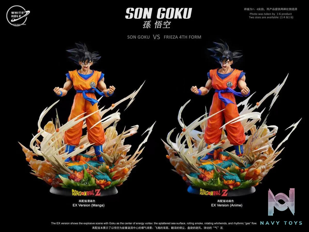 Goku White Hole Studio resin statue white Hole Studio anime figure