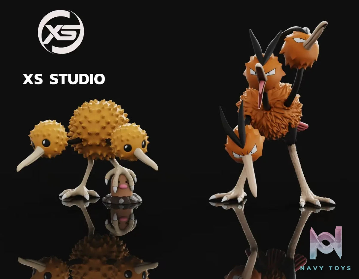 XS Studio – Pokémon Dodrio Evolution Set