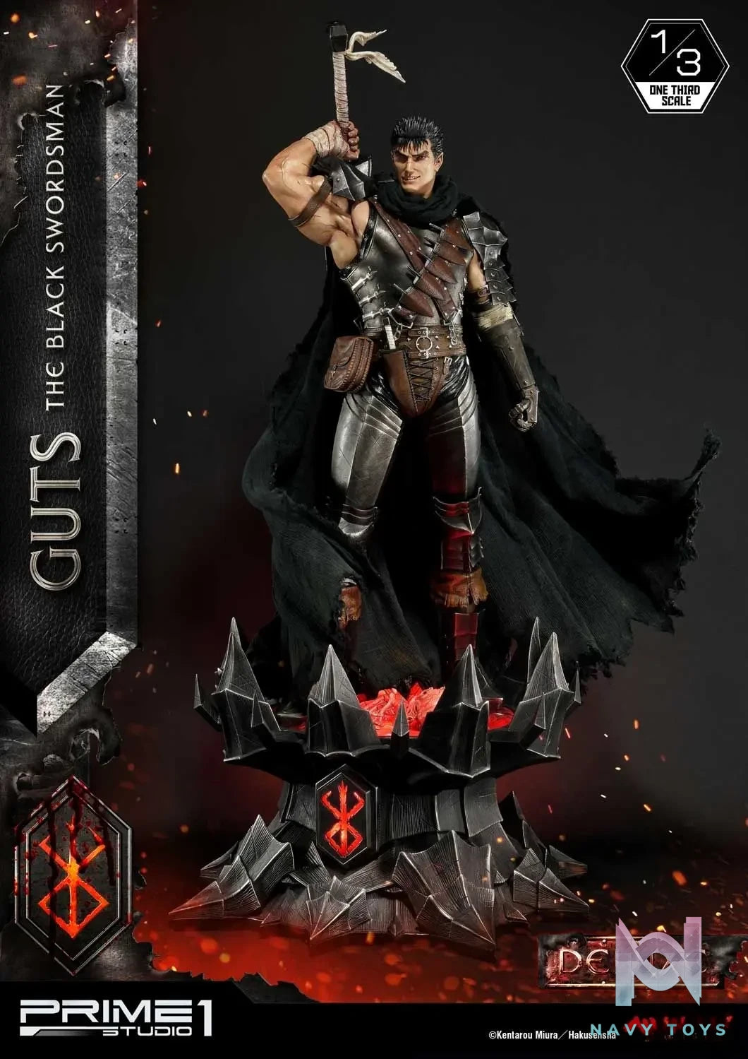 Prime 1 Studio – Museum Masterline Berserk Guts The Black Swordsman MMBR-01 MMBR-01DX (Licensed)